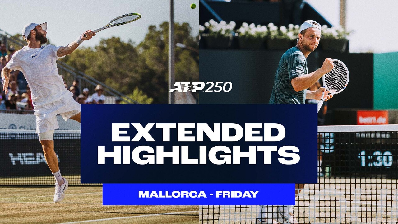 Extended Highlights: Moutet, Griekspoor set title showdown in Mallorca