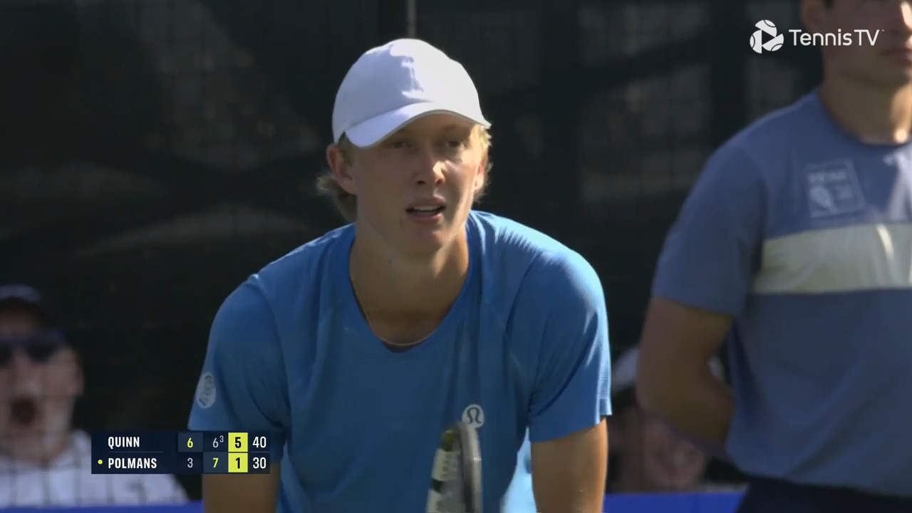 Highlights: El #NextGenATP Quinn vence a Polmans en Newport 2024