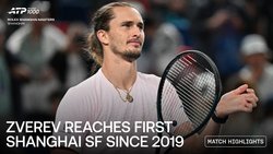 Highlights: Zoned-in Zverev too good for De Minaur in Shanghai QF clash