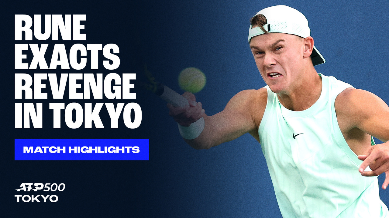 Highlights: Ruud gains Medjedovic revenge in Tokyo 2025 opener