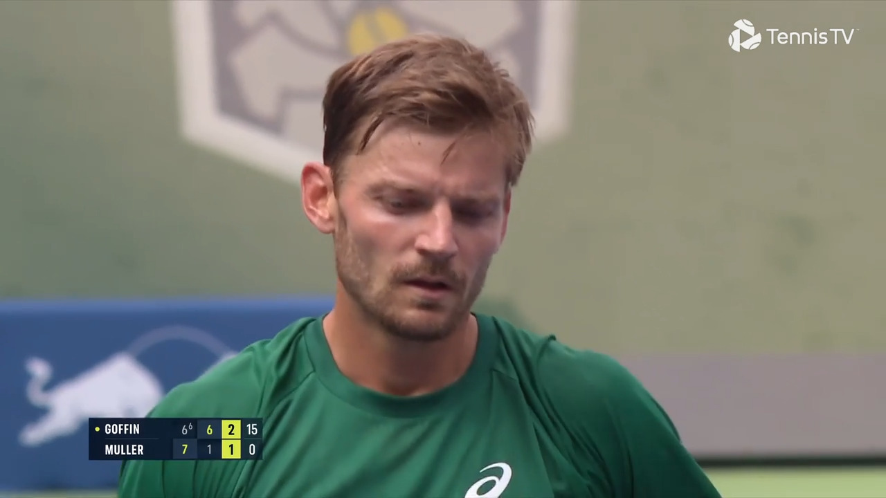 Hot Shot: Goffin, Muller put on a show in Shanghai 