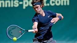 Hot Shot: Rublev Fires Forehand Winner In Halle