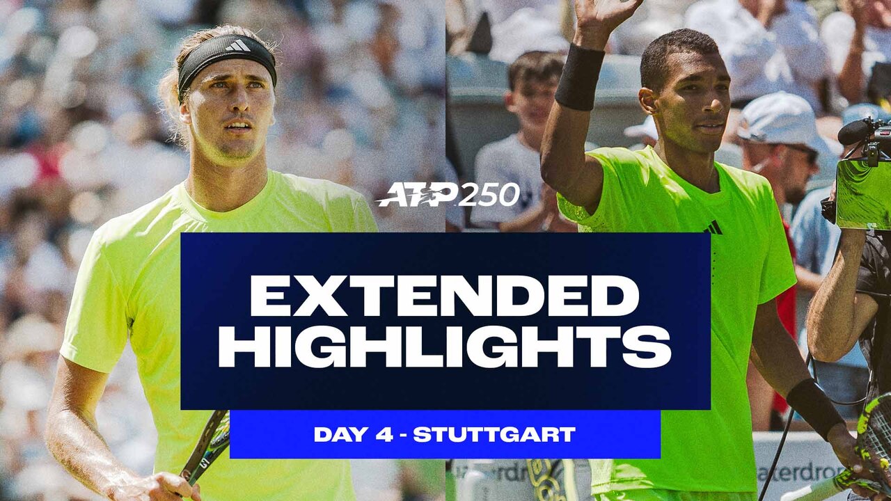 Extended Highlights: Zverev, Auger-Aliassime, Engel advance in Stuttgart