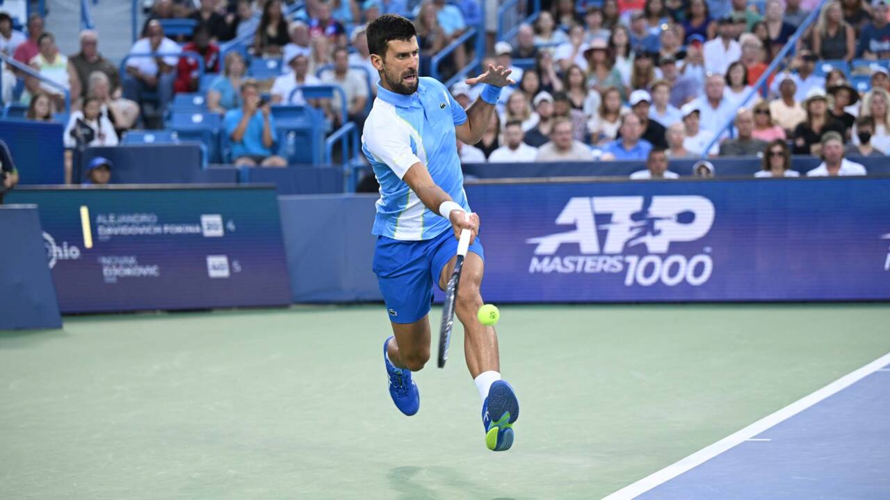 Novak Djokovic Advances After Davidovich Fokina Retires In Cincinnati ATP Tour Tennis