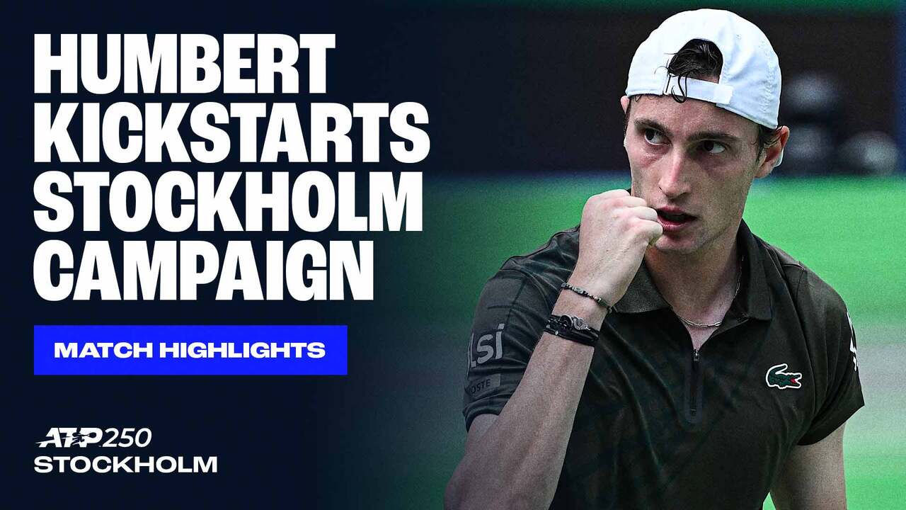 Highlights: Humbert downs Berrettini for Stockholm QF spot