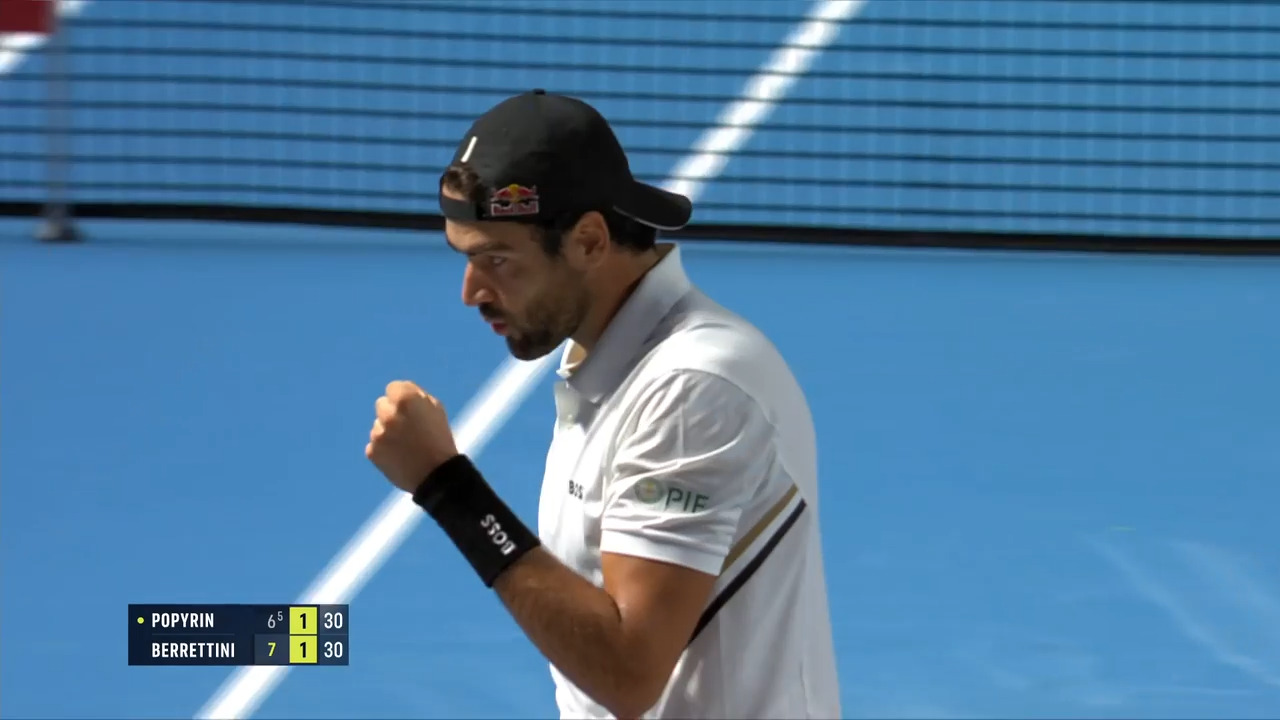 Hot Shot: 'Here we go!' Berrettini senses his moment with redirected beauty in Vienna 2025 