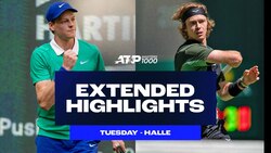 Extended Highlights: Sinner & Rublev win, Cobolli edges Fonseca in Halle