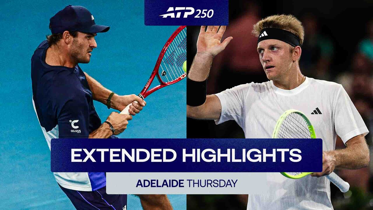 Extended Highlights: Paul, Davidovich Fokina among QF winners in Adelaide