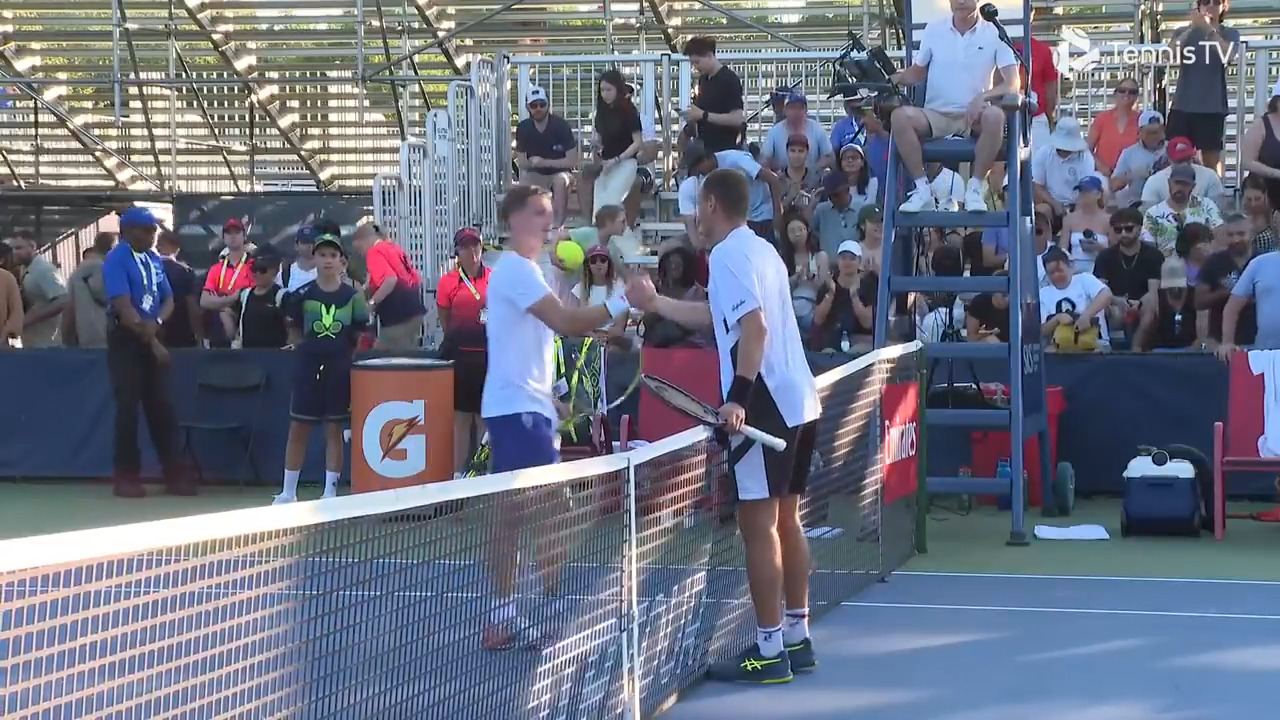 Highlights: Safiullin defeats Blanchet in three-set Toronto R1 thriller 2025