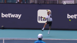 Hot Shot: Krajicek Whips Forehand Winner In Miami Doubles Final