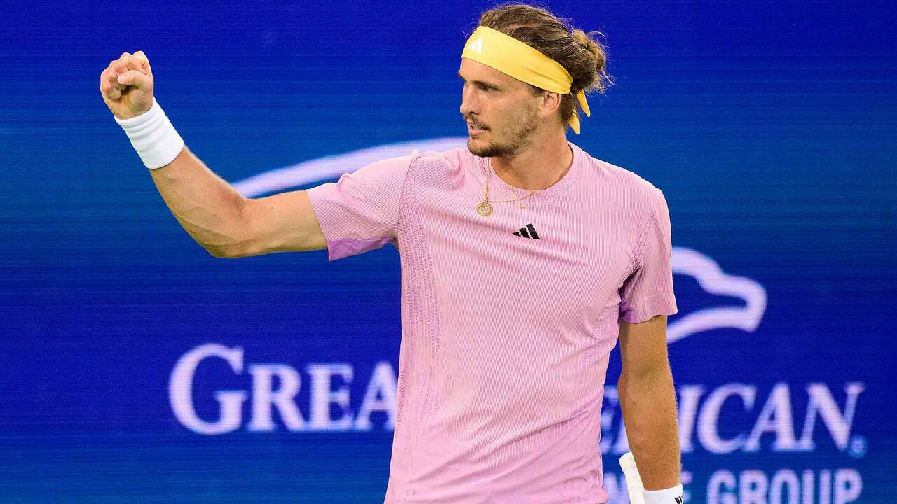 Highlights: Zverev edges Shelton to reach semi-finals Cincinnati 2024