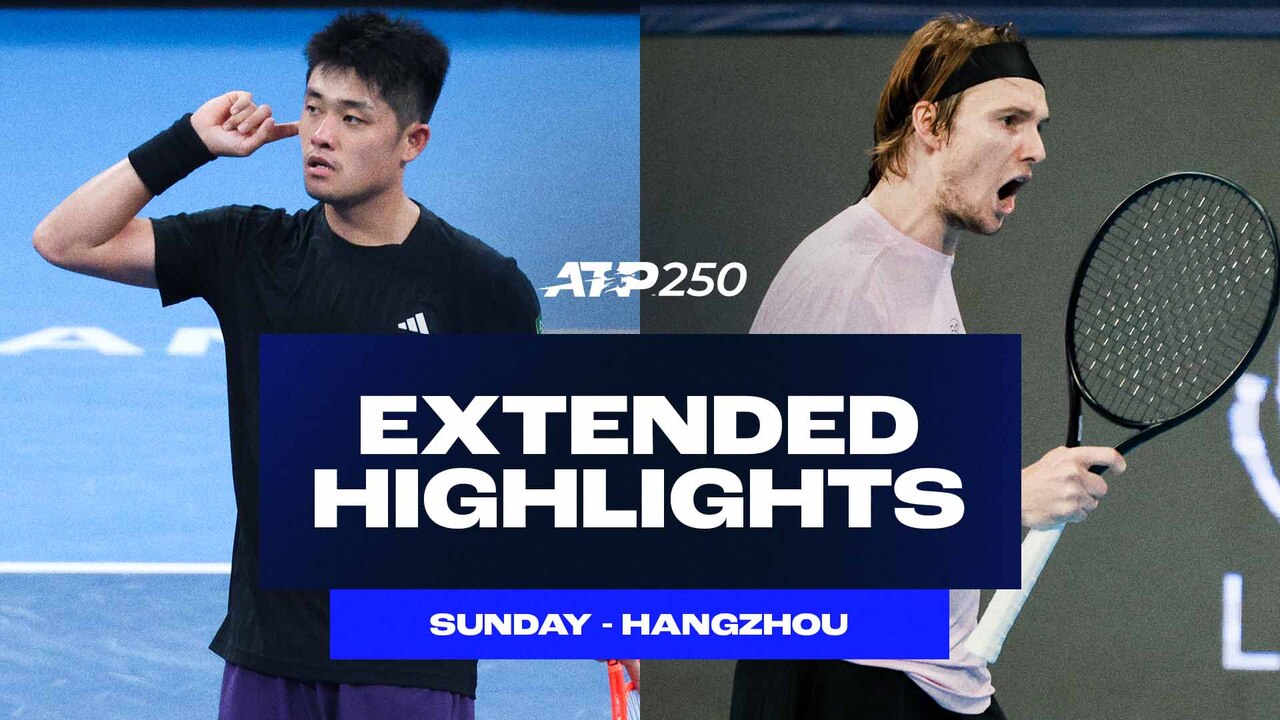 Extended Highlights: Wu upsets Medvedev, Bublik cruises into Hangzhou SFs