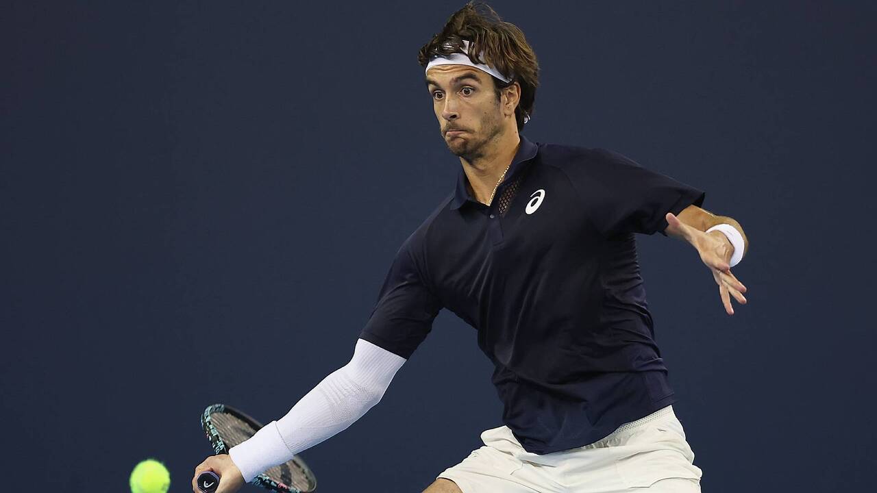 Hot Shot: Musetti survives 47-ball rally to earn break point in Beijing