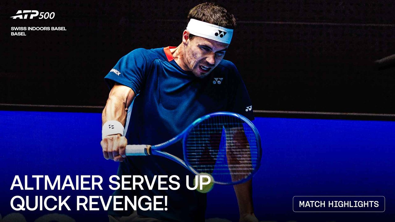 Highlights: Altmaier takes second chance vs. Cerundolo in Basel 2026
