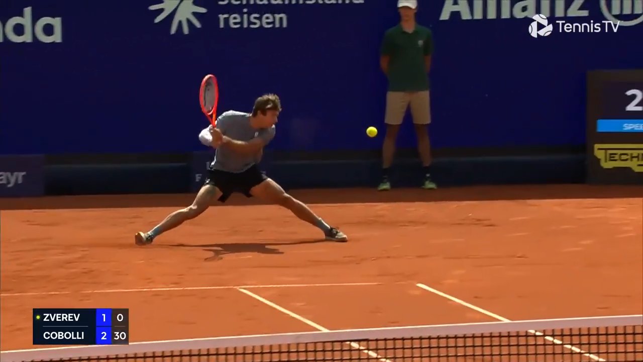 Hot Shot: Cobolli leaves Zverev stranded with backhand stunner in