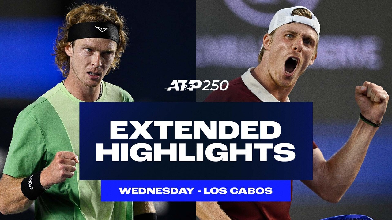 Highlights Extendidas: Rublev y Shapovalov inician su camino en Los Cabos
