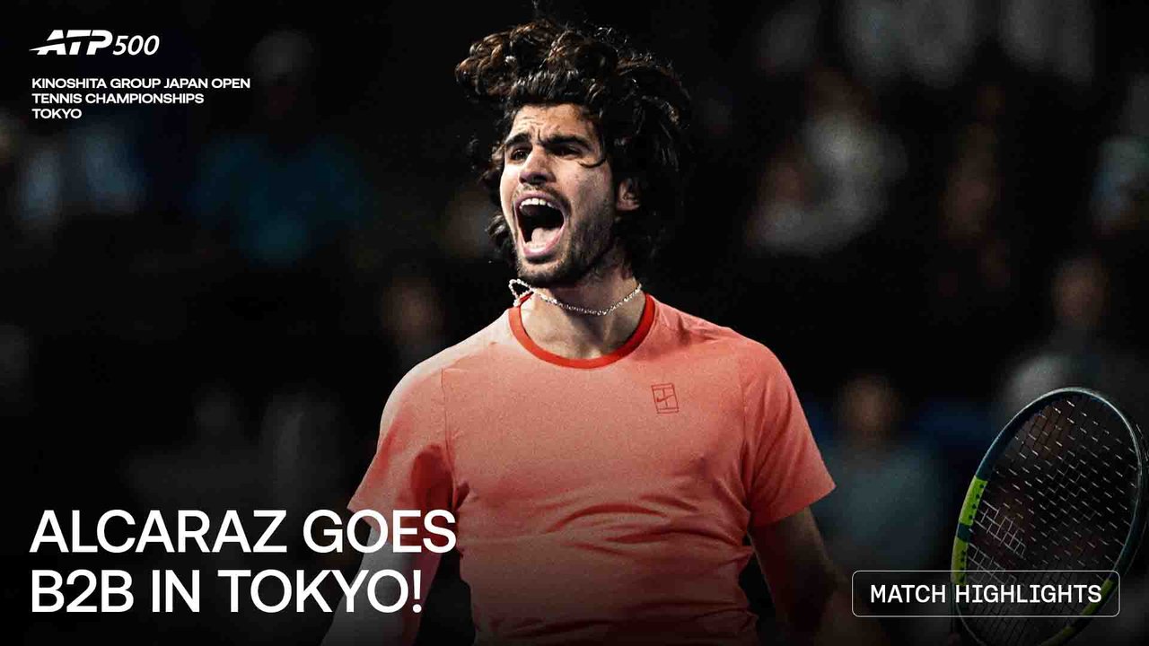 Highlights: Alcaraz defeats Lehecka, successfully defends Tokyo title