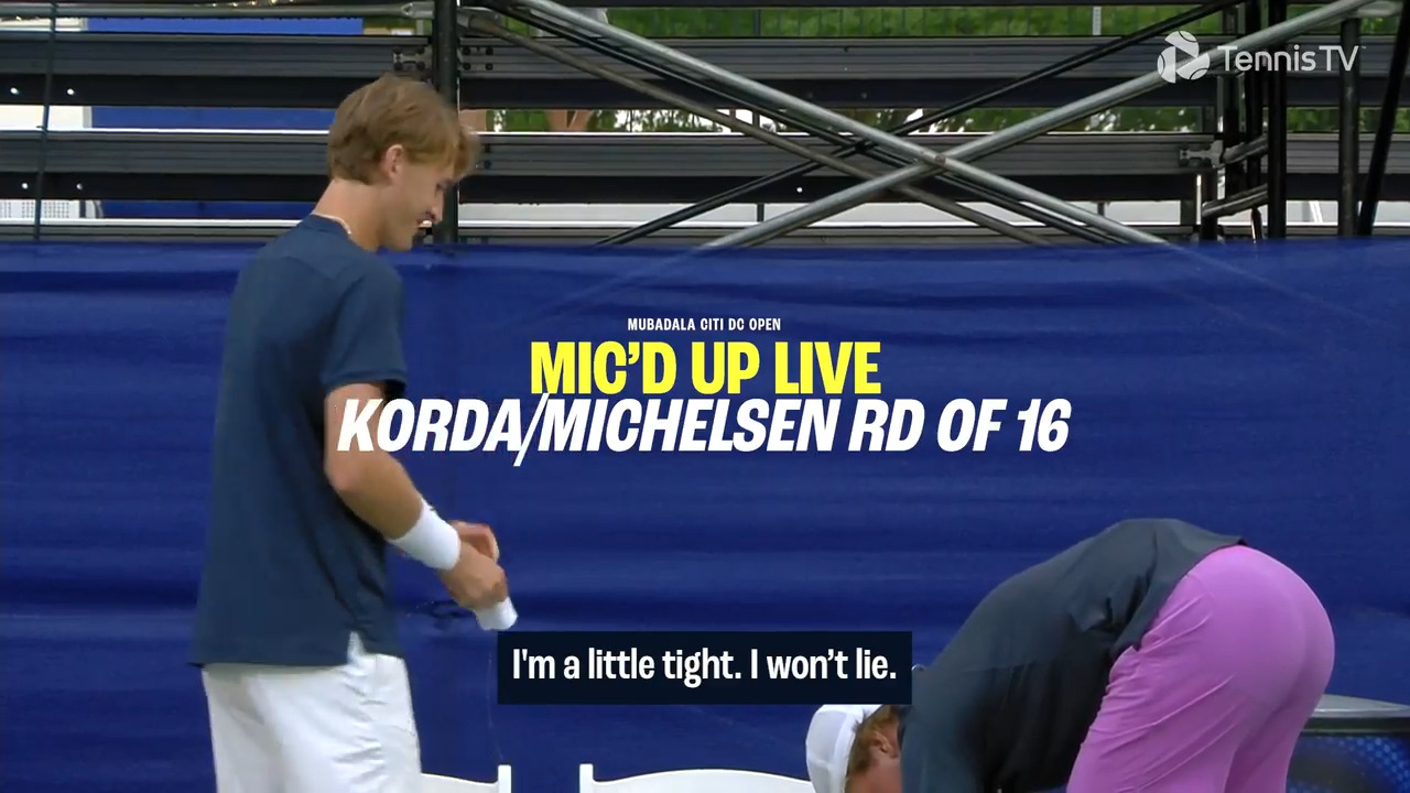 Mic'd Up Live: Korda & Michelsen entertain with hilarious commentary in Washington