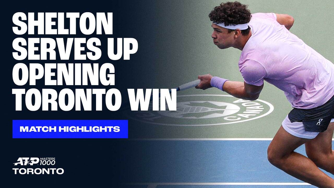Watch Ben Shelton beat Adrian Mannarino for the first time on Wednesday in Toronto. Watch live & on-demand at tennistv.com.