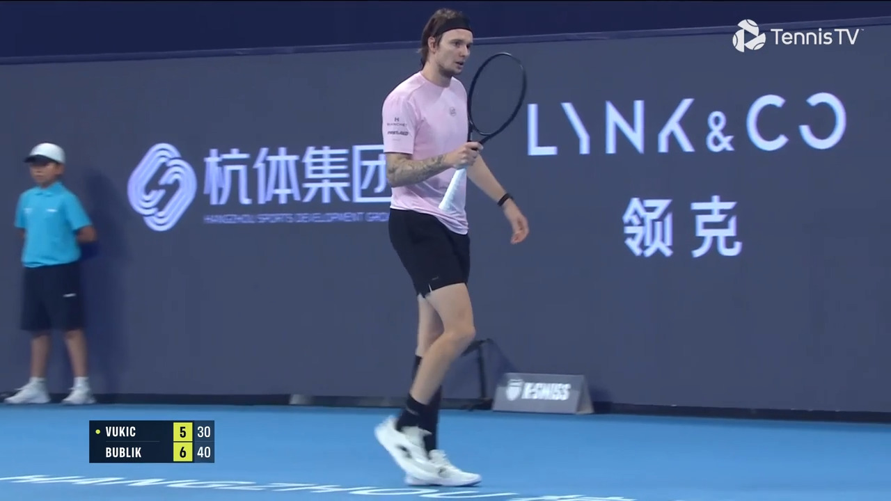 Hot Shot: Have some of that! Bublik's blast tees up set point in Hangzhou 2025 