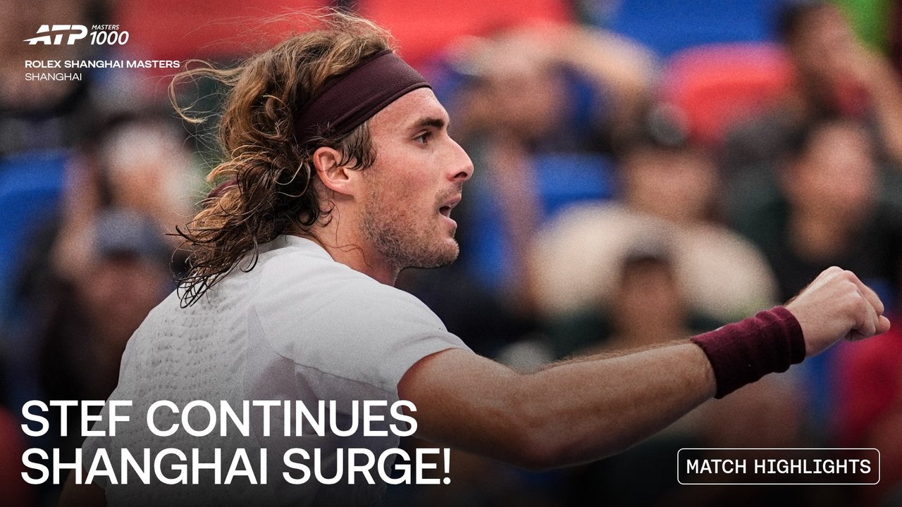 Highlights: Tsitsipas rallies past Fritz to earn Shanghai R4 spot