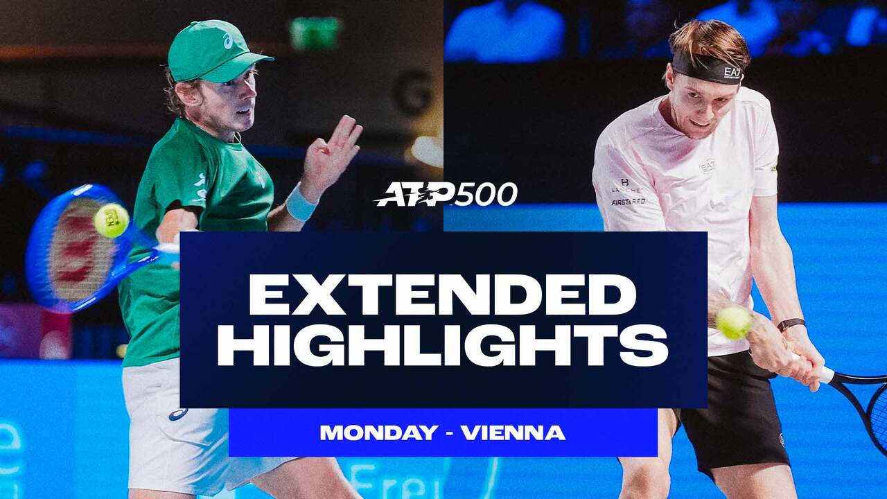 Extended Highlights: Bublik, De Minaur win; Griekspoor stuns Khachanov in Vienna R1 2025