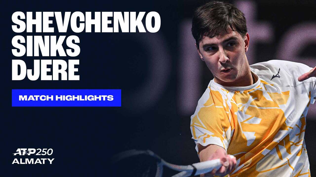 Highlights: Shevchenko survives two tie-breaks to win at home Almaty 2025