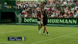 Highlights: Khachnov/Michelsen outlast Sinner/Sonego in Halle doubles opener 2025
