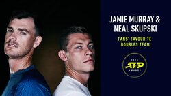 Murray Y Skupski Ganan El Premio 'Favorito De Los Fans' Como Pareja De Dobles