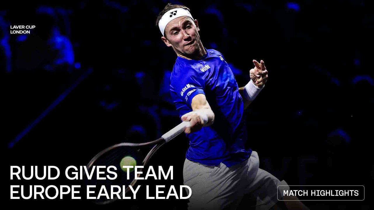Highlights: Ruud edges Cerundolo in Laver Cup opener