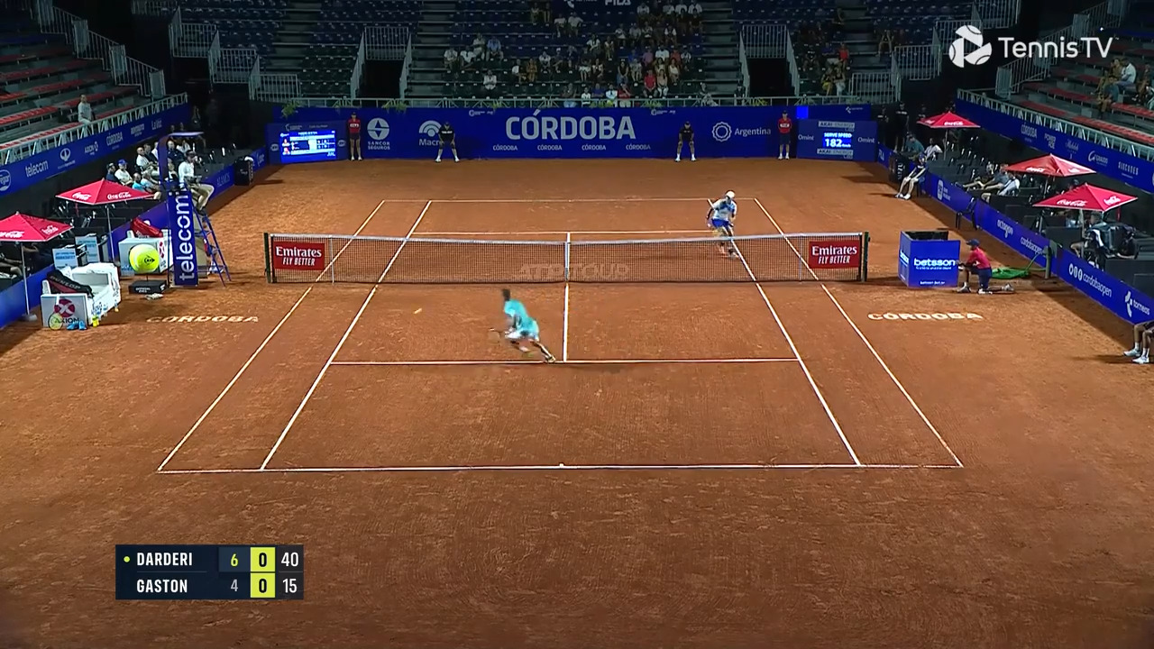 Hot Shot Darderi Delivers Daring Angle In Cordoba Video Search Results ATP Tour Tennis