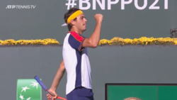 Hot Shot: Fritz Rips Backhand Winner