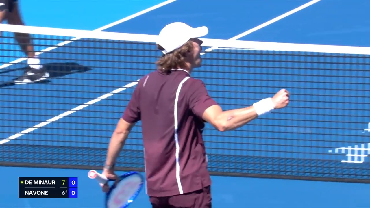 Hot Shot: De Miñaur deja su sello en este punto de set en Pekín 2026
