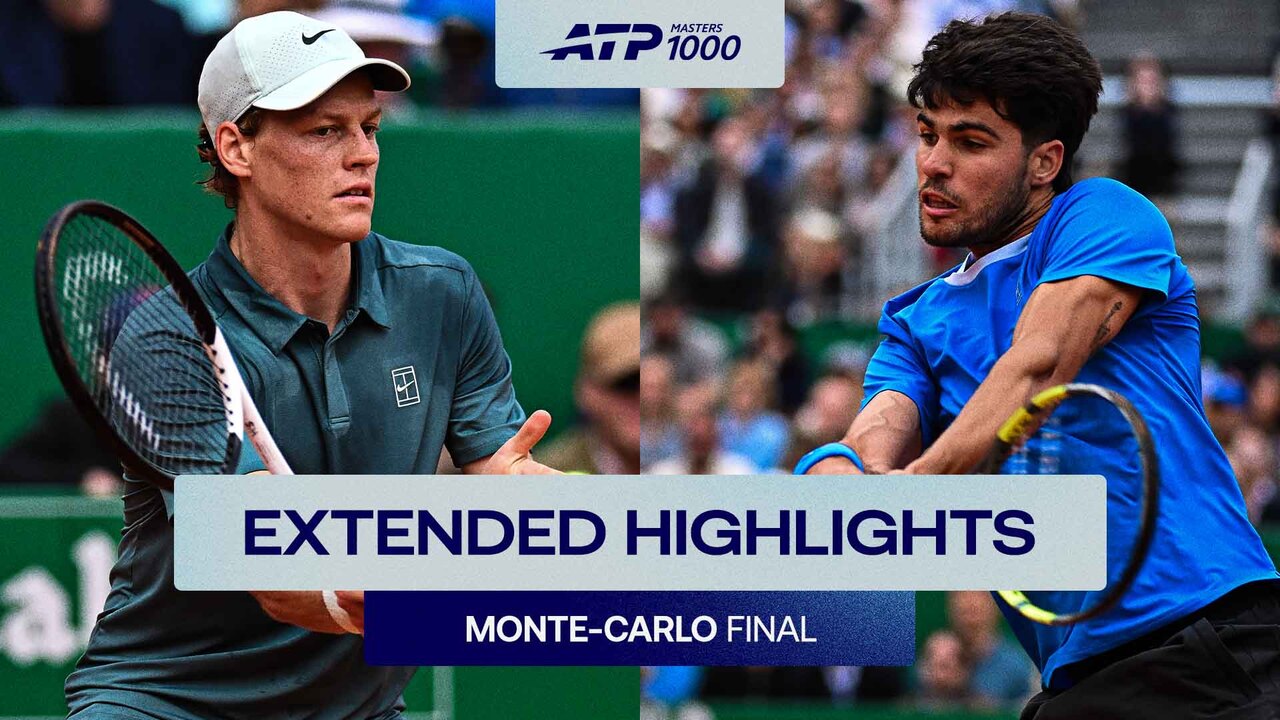 Extended Highlights: Sinner ousts Alcaraz to clinch title in Monte-Carlo 2026