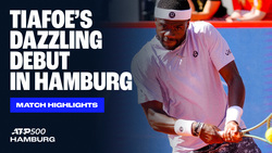 Highlights: Tiafoe moves past Bu in Hamburg debut