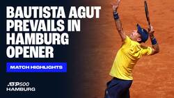 Highlights: Bautista Agut dispatches Giron in Hamburg 2025