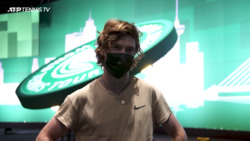 Rublev On Rotterdam QF Win: 'It Was A Really Tough Match'