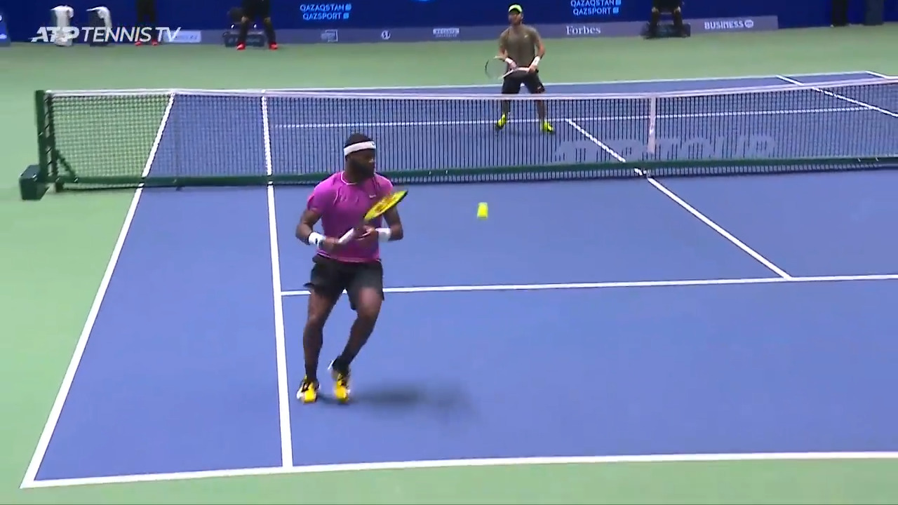 Frances Tiafoe Gains Corentin Moutet Revenge In Nur-Sultan ATP Tour Tennis