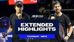 Highlights: Tien edges Berrettini; Norrie, Sonego win in Metz 2025 QFs