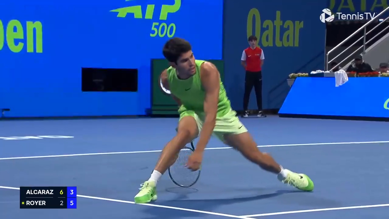 Hot Shot: 'It didn't look possible' but Alcaraz makes it happen in Doha 2026