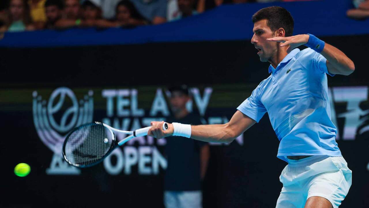 Hot Shot: Djokovic Conecta Una Derecha Brutal En Tel Aviv