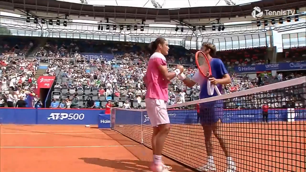 Highlights: Zhang eases past Cobolli for Hamburg QF spot