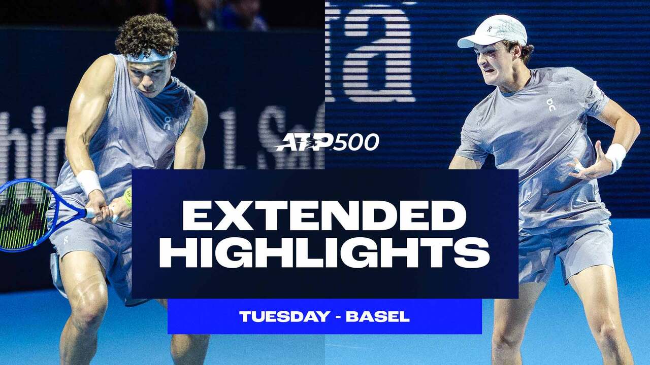 Extended Highlights: Shelton saves 2 MPs, Fonseca, Wawrinka win in Basel 2025 R1