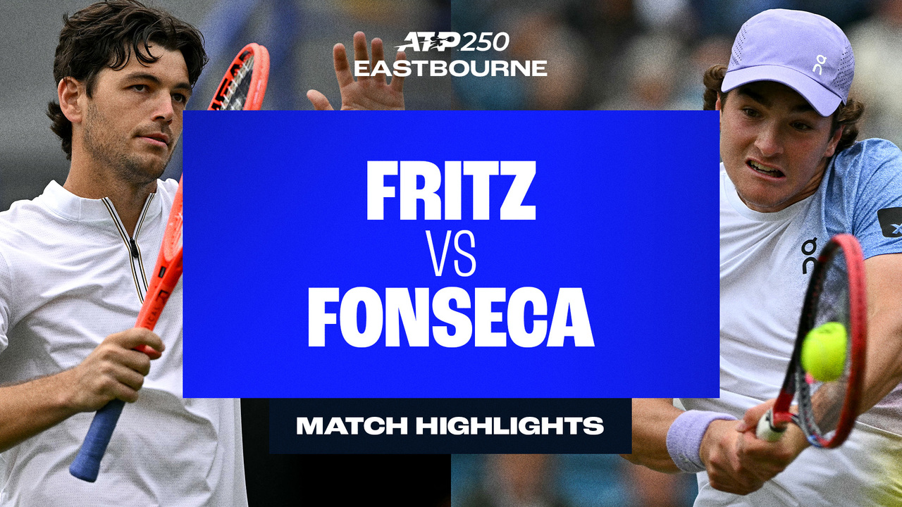 Highlights: Fritz supera a Fonseca en su estreno en Eastbourne 