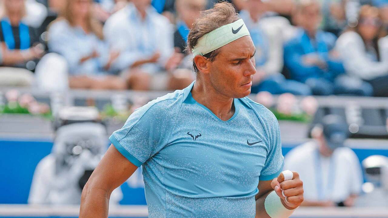 Rafael Nadal derrotó a Cameron Norrie en sets corridos el jueves para alcanzar los cuartos de final en el Nordea Open. Crédito de la foto: Nordea Open/Johan Lilja. Véalo en directo y a la carta en TennisTV.com.