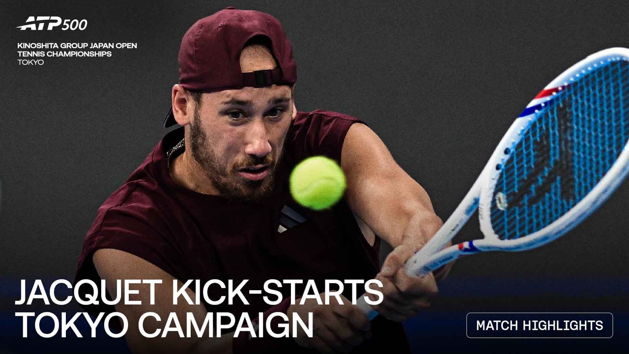 Highlights: Jacquet spoils Rune's ATP Tour return in Tokyo 2026 R1