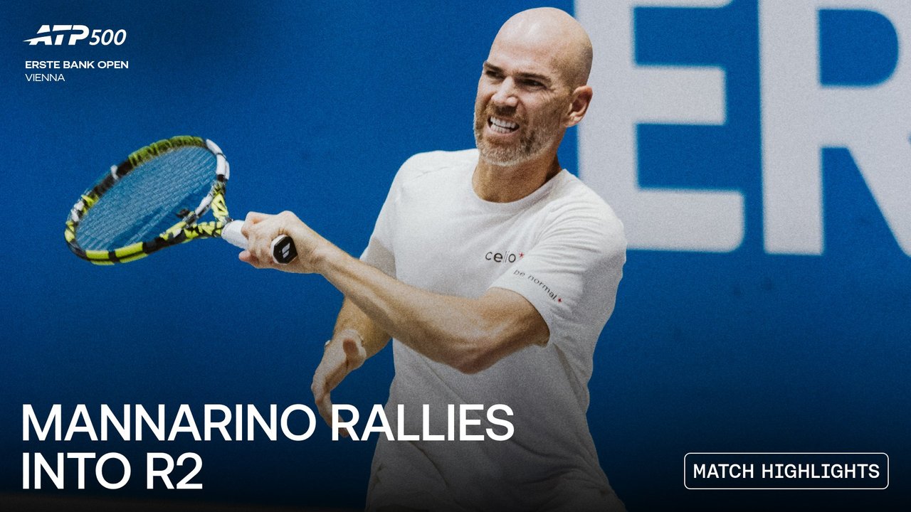 Highlights: Mannarino goes from 0-6 to a second-round spot in Vienna!