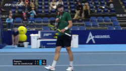 Highlights: Botic Battles, Lajovic Beats Gasquet In Antwerp