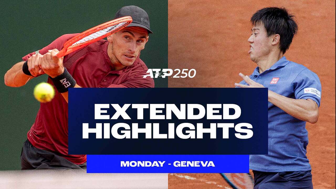 Extended Highlights: Arnaldi, Nishikori claim opening Geneva wins