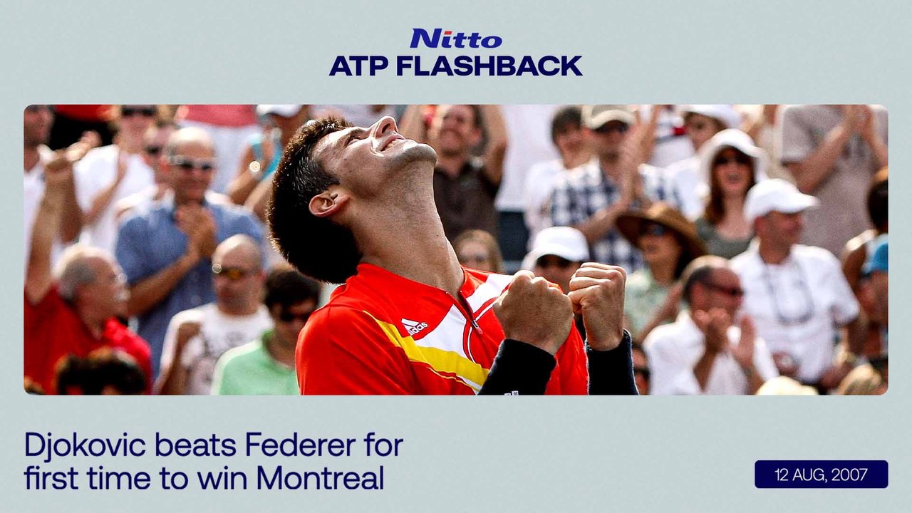 ATP Tour Flashback presented by Nitto: Djokovic downs Federer for